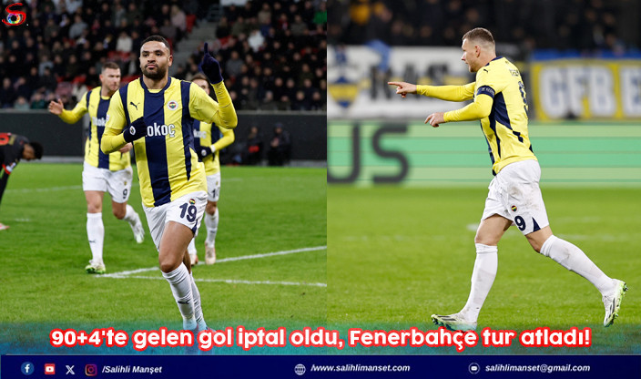 90+4'te gelen gol iptal oldu, Fenerbahçe tur atladı!