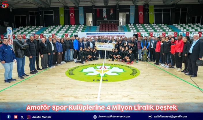 Amatör Spor Kulüplerine 4 Milyon Liralık Destek