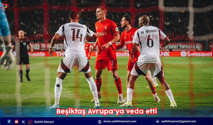 Beşiktaş Avrupa'ya veda etti