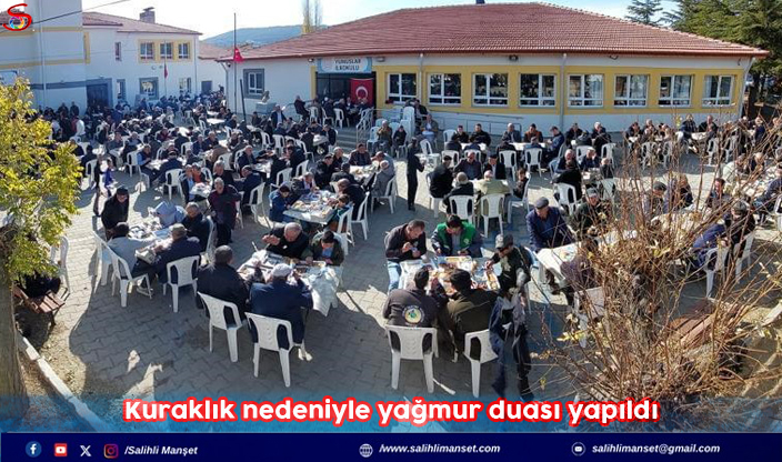 Kuraklık nedeniyle yağmur duası yapıldı  