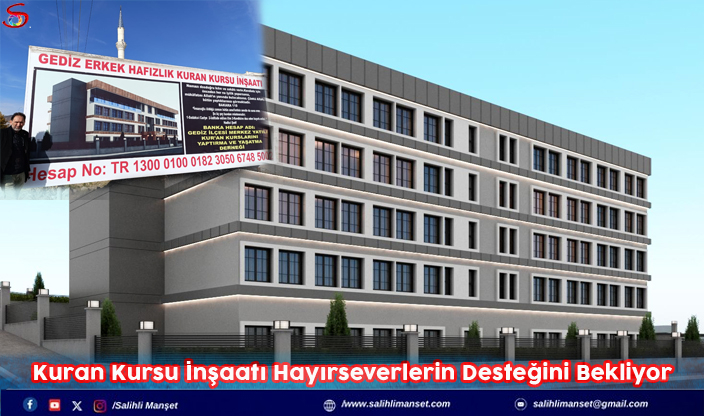 Kuran Kursu İnşaatı Hayırseverlerin Desteğini Bekliyor