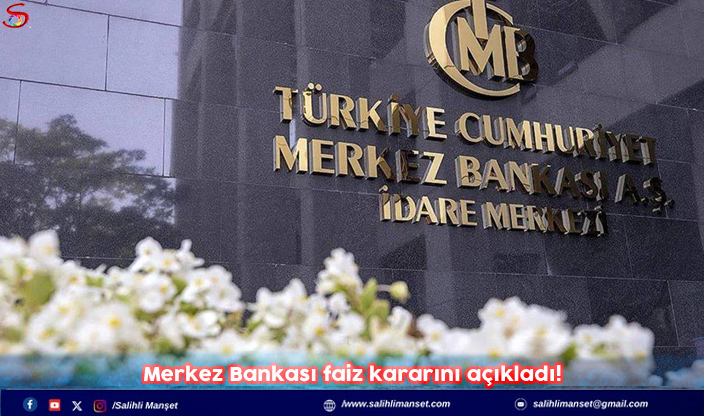 Merkez Bankası faiz kararını açıkladı!   