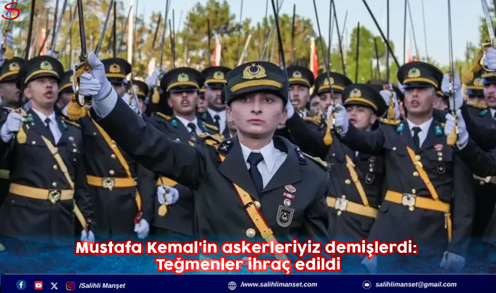 Mustafa Kemal'in askerleriyiz demişlerdi: Teğmenler ihraç edildi