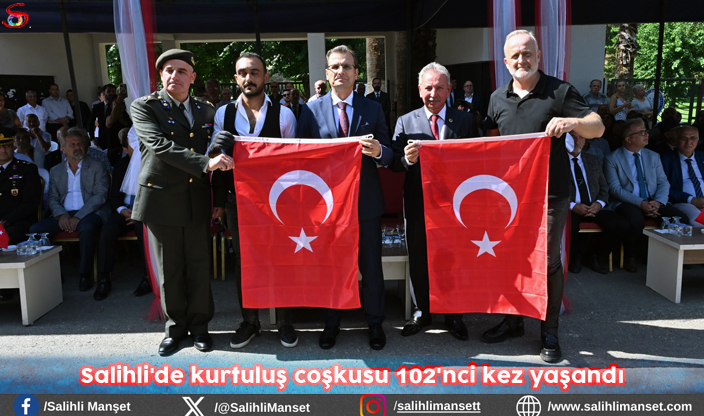 Salihli'de kurtuluş coşkusu 102'nci kez yaşandı